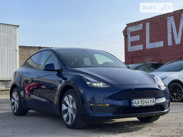 Синій Тесла Model Y, об'ємом двигуна 0 л та пробігом 4 тис. км за 29000 $, фото 1 на Automoto.ua