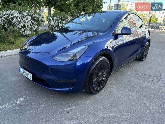 Синій Тесла Model Y, об'ємом двигуна 0 л та пробігом 21 тис. км за 34000 $, фото 1 на Automoto.ua