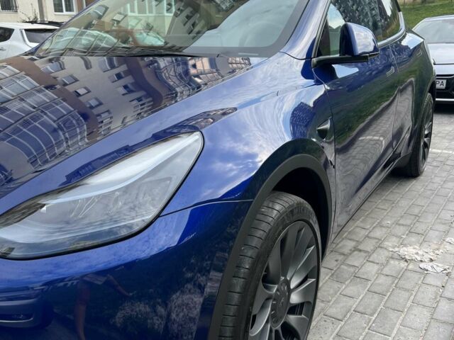 Синій Тесла Model Y, об'ємом двигуна 0 л та пробігом 20 тис. км за 27500 $, фото 1 на Automoto.ua