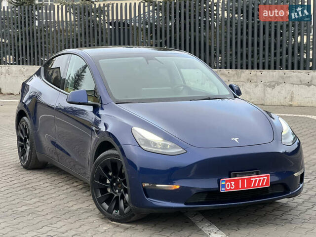 Синій Тесла Model Y, об'ємом двигуна 0 л та пробігом 145 тис. км за 21999 $, фото 1 на Automoto.ua