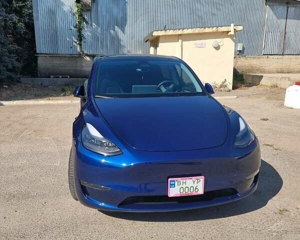Синий Тесла Model Y, объемом двигателя 0 л и пробегом 16 тыс. км за 29900 $, фото 1 на Automoto.ua