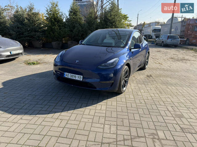 Синий Тесла Model Y, объемом двигателя 0 л и пробегом 12 тыс. км за 31500 $, фото 1 на Automoto.ua