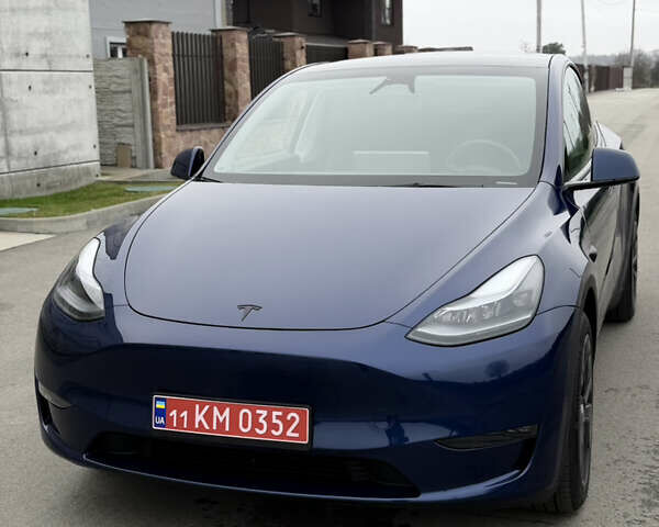 Синій Тесла Model Y, об'ємом двигуна 0 л та пробігом 16 тис. км за 29900 $, фото 1 на Automoto.ua
