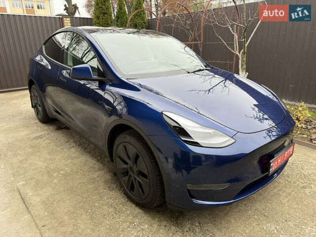 Синий Тесла Model Y, объемом двигателя 0 л и пробегом 9 тыс. км за 28900 $, фото 1 на Automoto.ua
