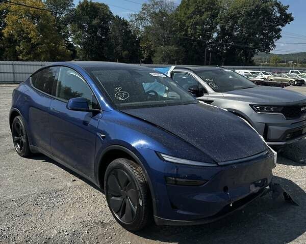 Синий Тесла Model Y, объемом двигателя 0 л и пробегом 1 тыс. км за 35000 $, фото 1 на Automoto.ua