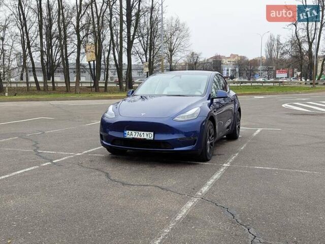 Синій Тесла Model Y, об'ємом двигуна 0 л та пробігом 1 тис. км за 32950 $, фото 1 на Automoto.ua