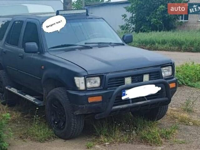 Чорний Тойота 4Раннер, об'ємом двигуна 3 л та пробігом 350 тис. км за 4200 $, фото 1 на Automoto.ua