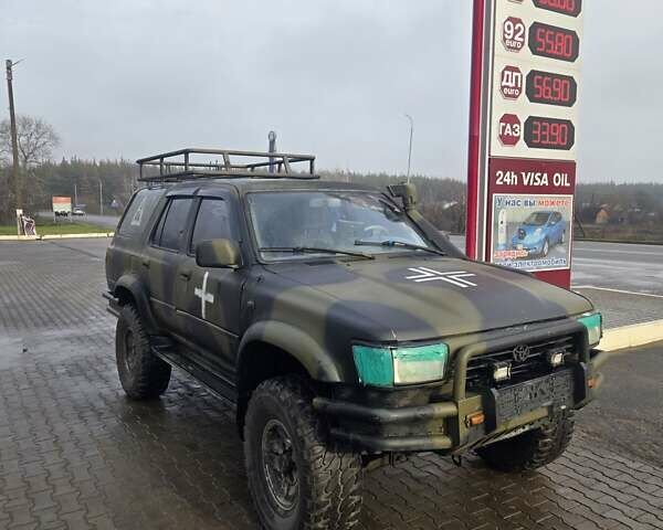 Зеленый Тойота 4Раннер, объемом двигателя 3 л и пробегом 300 тыс. км за 6000 $, фото 1 на Automoto.ua