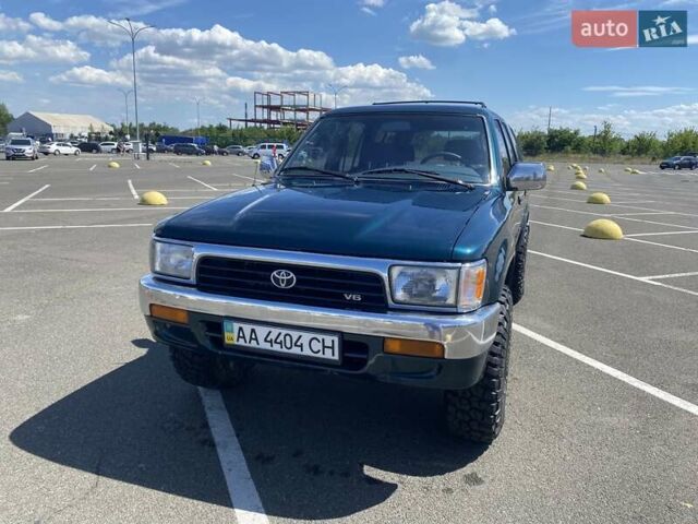 Зеленый Тойота 4Раннер, объемом двигателя 3 л и пробегом 170 тыс. км за 7400 $, фото 1 на Automoto.ua