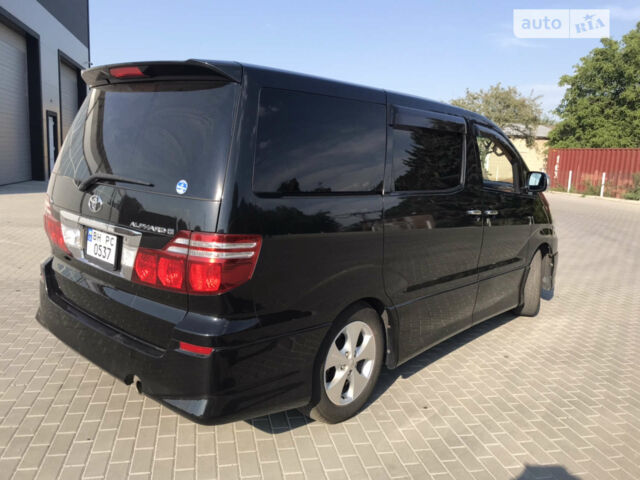 Черный Тойота Алфард, объемом двигателя 2.99 л и пробегом 170 тыс. км за 14500 $, фото 1 на Automoto.ua
