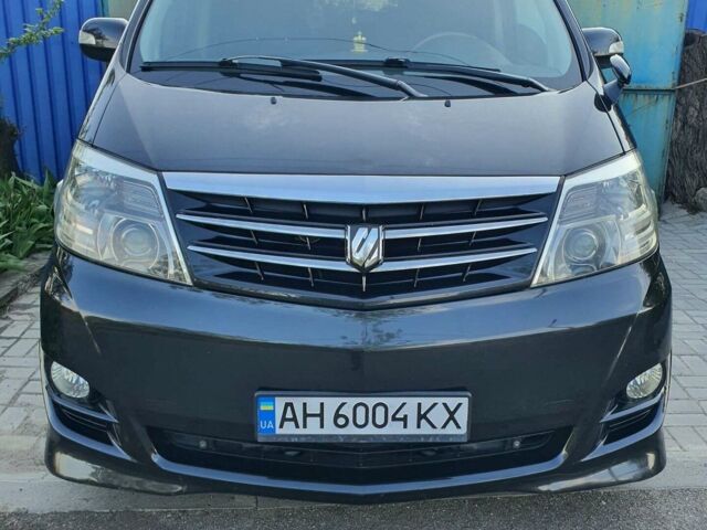 Чорний Тойота Алфард, об'ємом двигуна 2.4 л та пробігом 97 тис. км за 16000 $, фото 1 на Automoto.ua