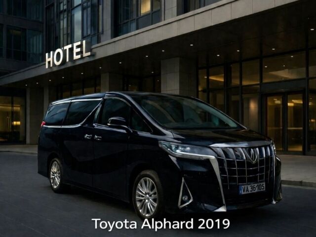 Чорний Тойота Алфард, об'ємом двигуна 2.5 л та пробігом 80 тис. км за 8000 $, фото 1 на Automoto.ua
