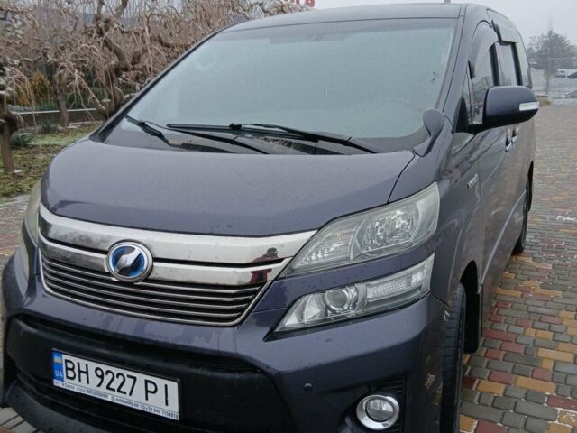 Синий Тойота Алфард, объемом двигателя 2.4 л и пробегом 210 тыс. км за 15800 $, фото 1 на Automoto.ua