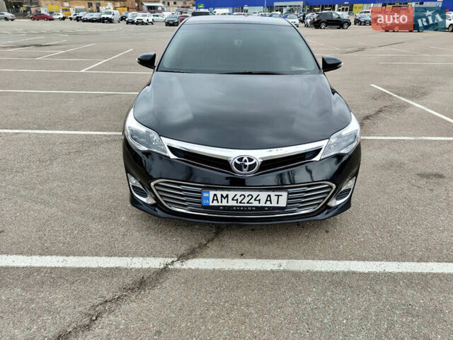 Черный Тойота Авалон, объемом двигателя 3.5 л и пробегом 169 тыс. км за 17600 $, фото 1 на Automoto.ua