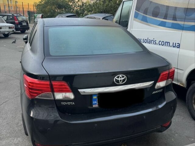 Черный Тойота Авенсис, объемом двигателя 2 л и пробегом 209 тыс. км за 11000 $, фото 1 на Automoto.ua