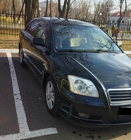 Чорний Тойота Авенсіс, об'ємом двигуна 2 л та пробігом 200 тис. км за 6700 $, фото 1 на Automoto.ua