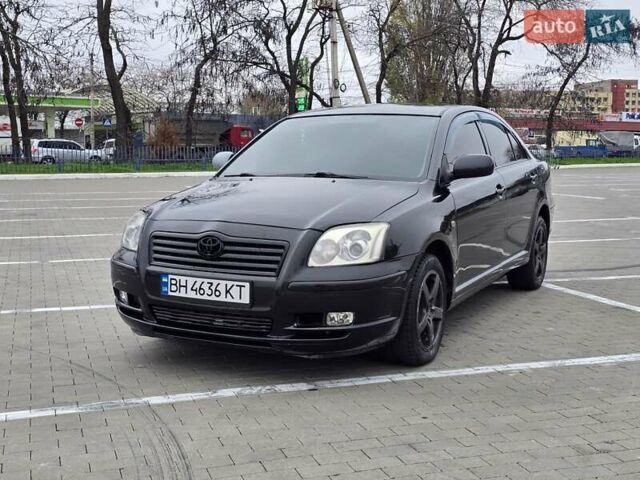 Черный Тойота Авенсис, объемом двигателя 2 л и пробегом 350 тыс. км за 4999 $, фото 1 на Automoto.ua