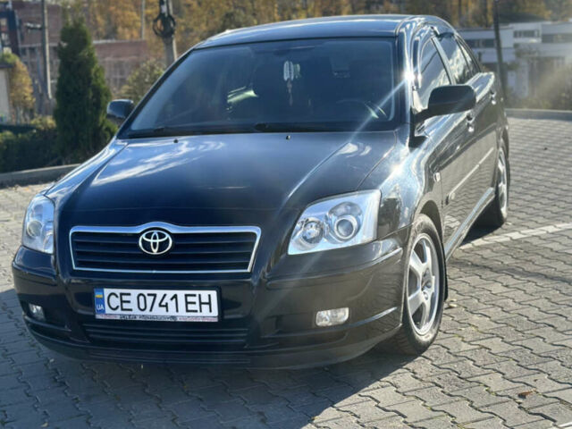 Чорний Тойота Авенсіс, об'ємом двигуна 2 л та пробігом 212 тис. км за 6200 $, фото 1 на Automoto.ua