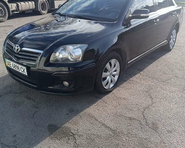 Черный Тойота Авенсис, объемом двигателя 1.8 л и пробегом 202 тыс. км за 7900 $, фото 1 на Automoto.ua