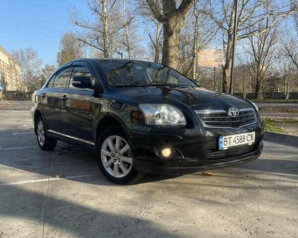 Черный Тойота Авенсис, объемом двигателя 1.79 л и пробегом 130 тыс. км за 7500 $, фото 1 на Automoto.ua