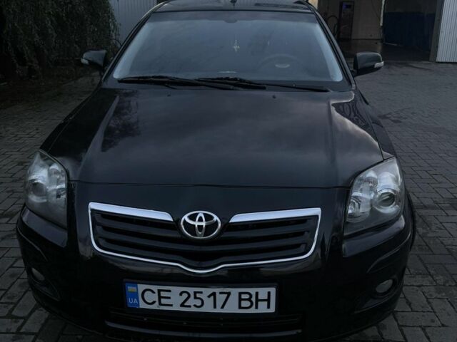 Черный Тойота Авенсис, объемом двигателя 1.8 л и пробегом 203 тыс. км за 7200 $, фото 1 на Automoto.ua