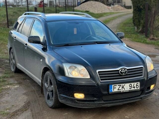 Чорний Тойота Авенсіс, об'ємом двигуна 2 л та пробігом 260 тис. км за 3600 $, фото 1 на Automoto.ua