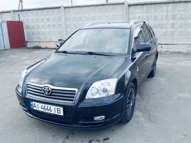 Чорний Тойота Авенсіс, об'ємом двигуна 2 л та пробігом 300 тис. км за 6600 $, фото 1 на Automoto.ua