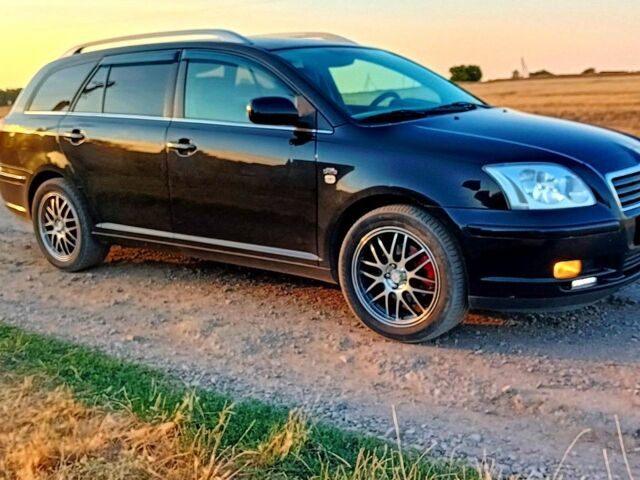 Черный Тойота Авенсис, объемом двигателя 2 л и пробегом 364 тыс. км за 6800 $, фото 1 на Automoto.ua