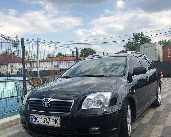 Черный Тойота Авенсис, объемом двигателя 2 л и пробегом 278 тыс. км за 5400 $, фото 1 на Automoto.ua