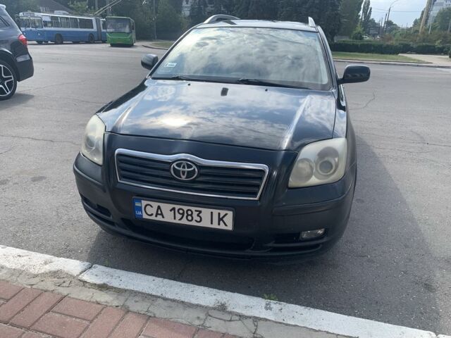 Черный Тойота Авенсис, объемом двигателя 1.8 л и пробегом 331 тыс. км за 4200 $, фото 1 на Automoto.ua