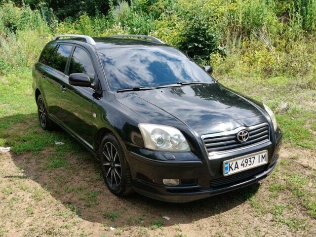 Черный Тойота Авенсис, объемом двигателя 2.4 л и пробегом 260 тыс. км за 5692 $, фото 1 на Automoto.ua