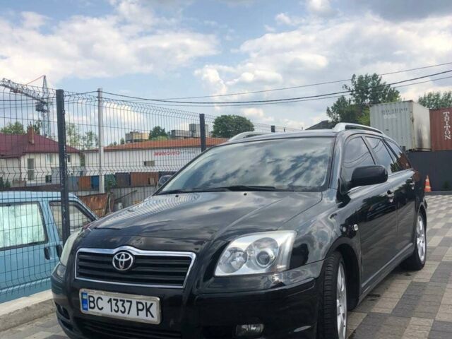 Черный Тойота Авенсис, объемом двигателя 2 л и пробегом 288 тыс. км за 5200 $, фото 1 на Automoto.ua