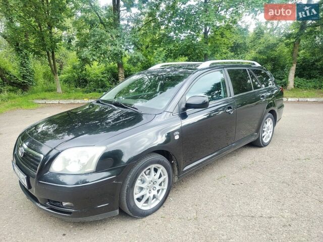 Черный Тойота Авенсис, объемом двигателя 2 л и пробегом 201 тыс. км за 4800 $, фото 1 на Automoto.ua