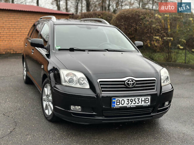Черный Тойота Авенсис, объемом двигателя 1.8 л и пробегом 160 тыс. км за 6750 $, фото 1 на Automoto.ua
