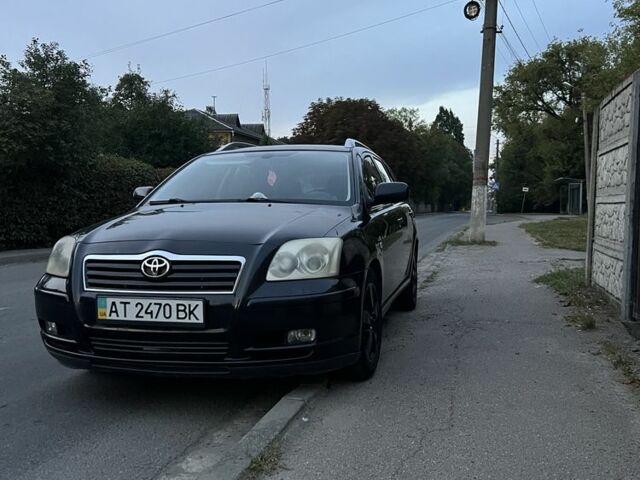 Черный Тойота Авенсис, объемом двигателя 2 л и пробегом 215 тыс. км за 5300 $, фото 1 на Automoto.ua