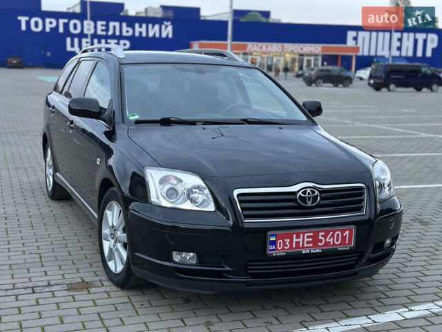 Черный Тойота Авенсис, объемом двигателя 1.8 л и пробегом 160 тыс. км за 6900 $, фото 1 на Automoto.ua