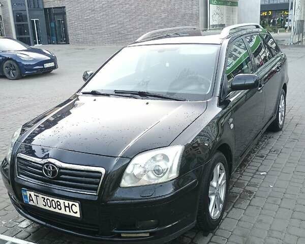 Черный Тойота Авенсис, объемом двигателя 2.23 л и пробегом 312 тыс. км за 6600 $, фото 1 на Automoto.ua