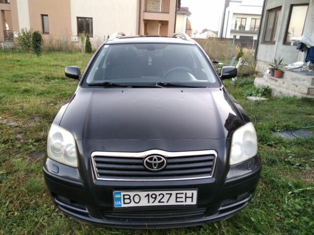 Чорний Тойота Авенсіс, об'ємом двигуна 2.2 л та пробігом 323 тис. км за 5500 $, фото 1 на Automoto.ua