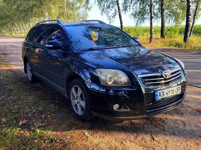 Черный Тойота Авенсис, объемом двигателя 2 л и пробегом 230 тыс. км за 6500 $, фото 1 на Automoto.ua