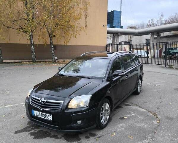 Черный Тойота Авенсис, объемом двигателя 2 л и пробегом 446 тыс. км за 2450 $, фото 1 на Automoto.ua