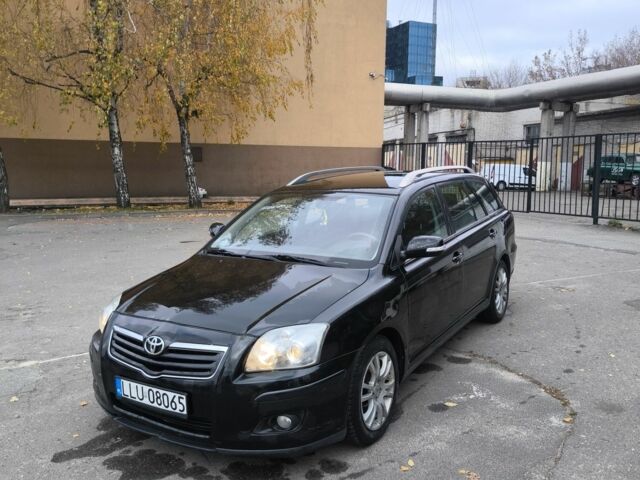 Черный Тойота Авенсис, объемом двигателя 2 л и пробегом 446 тыс. км за 2450 $, фото 1 на Automoto.ua