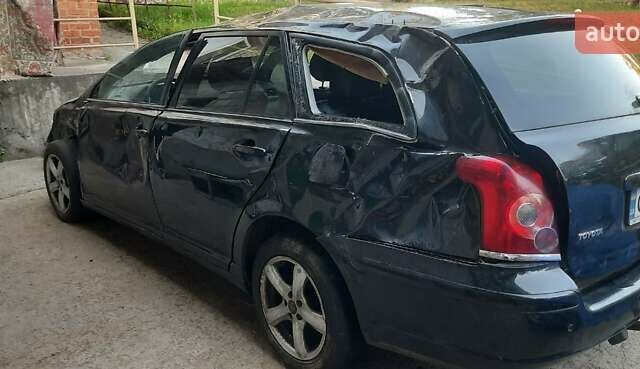 Черный Тойота Авенсис, объемом двигателя 2 л и пробегом 280 тыс. км за 2500 $, фото 1 на Automoto.ua