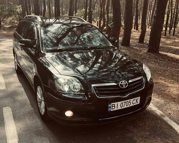 Черный Тойота Авенсис, объемом двигателя 2.2 л и пробегом 376 тыс. км за 6800 $, фото 1 на Automoto.ua