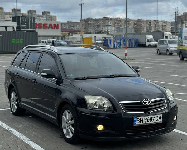 Черный Тойота Авенсис, объемом двигателя 2 л и пробегом 296 тыс. км за 5800 $, фото 1 на Automoto.ua