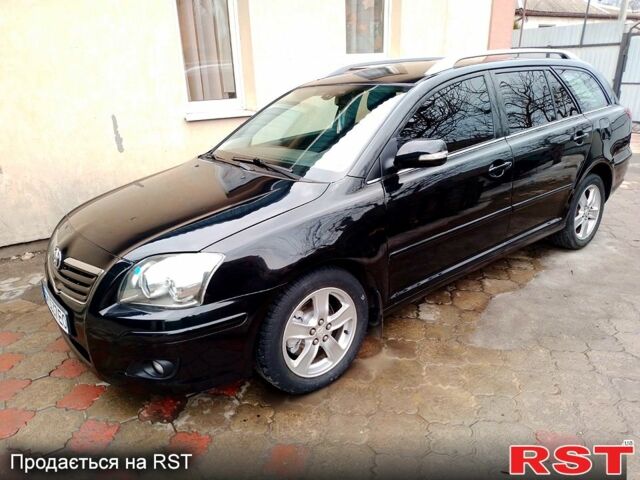 Черный Тойота Авенсис, объемом двигателя 1.8 л и пробегом 217 тыс. км за 5500 $, фото 1 на Automoto.ua