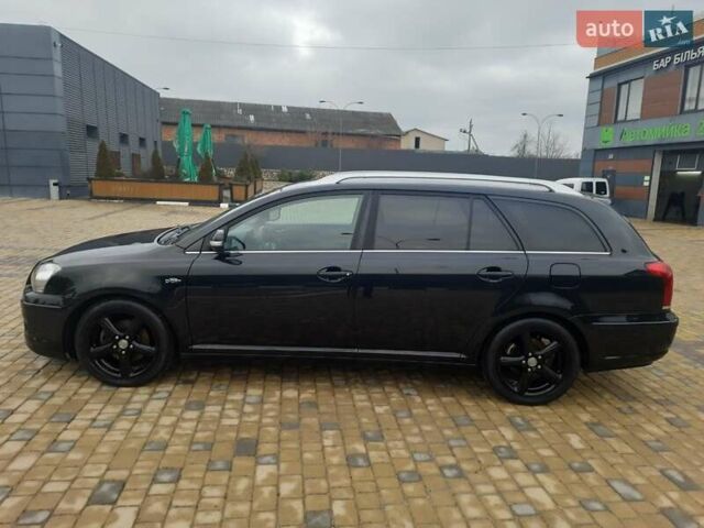 Черный Тойота Авенсис, объемом двигателя 2.2 л и пробегом 225 тыс. км за 7400 $, фото 1 на Automoto.ua