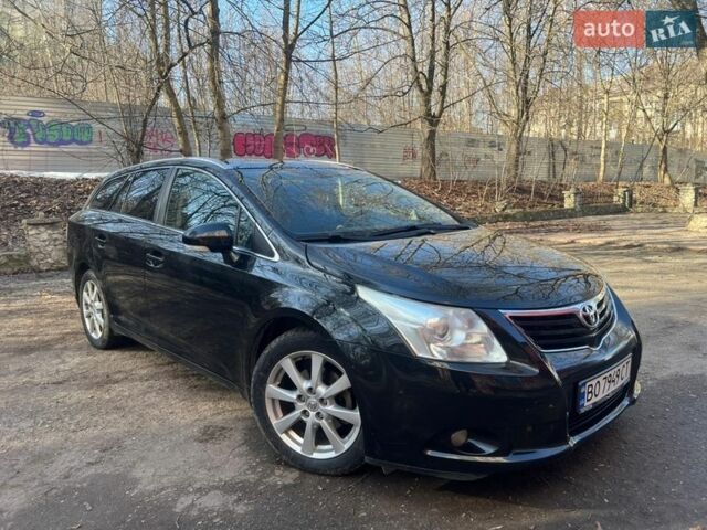 Черный Тойота Авенсис, объемом двигателя 2 л и пробегом 250 тыс. км за 7500 $, фото 1 на Automoto.ua