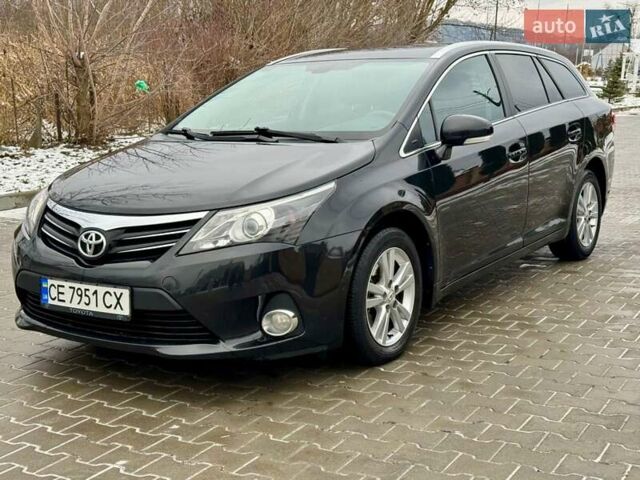 Черный Тойота Авенсис, объемом двигателя 2 л и пробегом 303 тыс. км за 9199 $, фото 1 на Automoto.ua