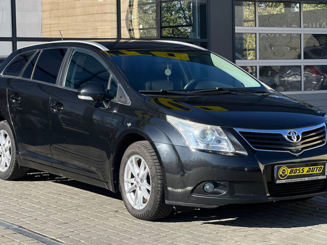 Черный Тойота Авенсис, объемом двигателя 2 л и пробегом 223 тыс. км за 9700 $, фото 1 на Automoto.ua