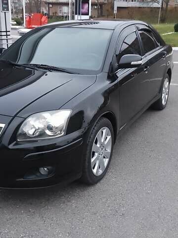 Черный Тойота Авенсис, объемом двигателя 2 л и пробегом 278 тыс. км за 6300 $, фото 1 на Automoto.ua